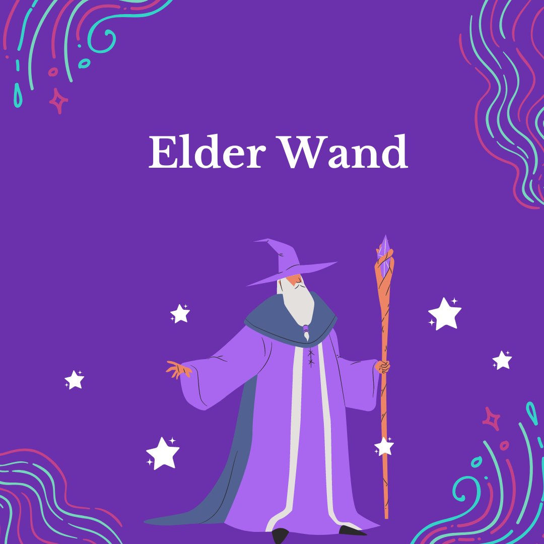 Elder Fire Wand That Shoots Fire