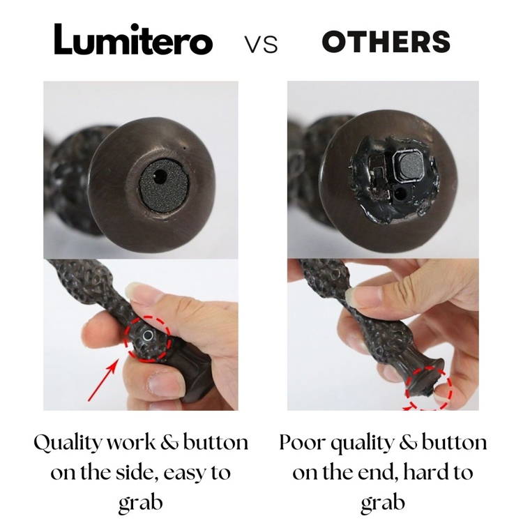 Lumitero Fireball Incendio Fire Wand Vs Others- Quality and Safety