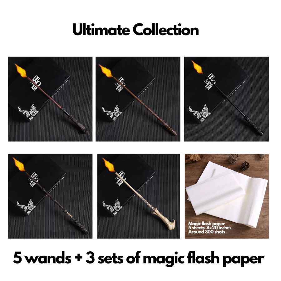 Macic Paper Fireball Incendio Magic Wand | Harry Potter Wand That Shoots Fire