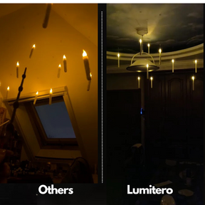 Lumitero Magic Floating Candle Perfectly Straight Hanging