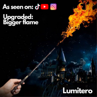 Thumbnail for Lumitero Fireball Incendio FireWand That Shoots Fire Original Authentic USB Charging For Gift, Fans, Toy
